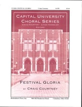 Festival Gloria SATB choral sheet music cover